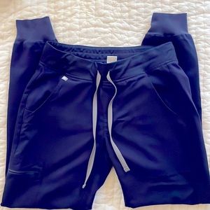 Figs Zamora Jogger Scrub Pants-Navy XS